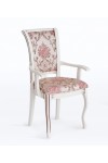 Кресло деревянное "Венеция М11" (эмаль, патина)