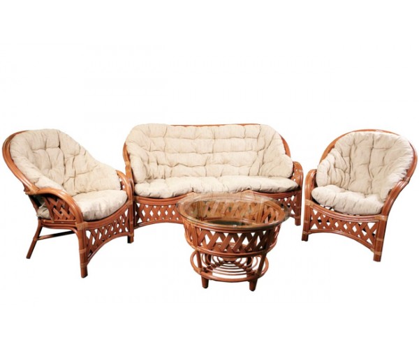 Комплект мебели ЧЕРЧИЛЛЬ-3 с трехместным диваном