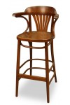 Барный деревянный стул BST-165 венский